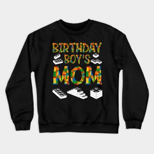 Birthday Master Brick Block Builder Crewneck Sweatshirt